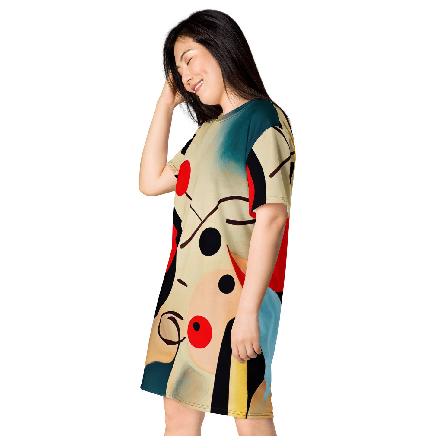 DMV 0820 Retro Art T-shirt dress