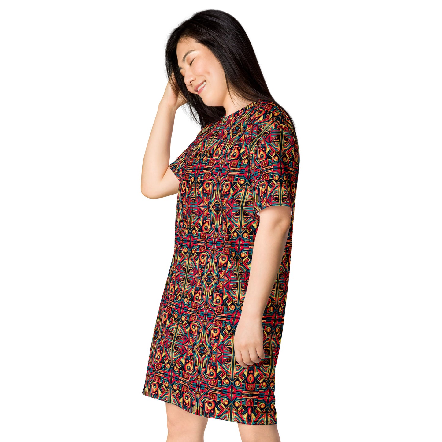 DMV 0828 Psy Artsy T-shirt dress