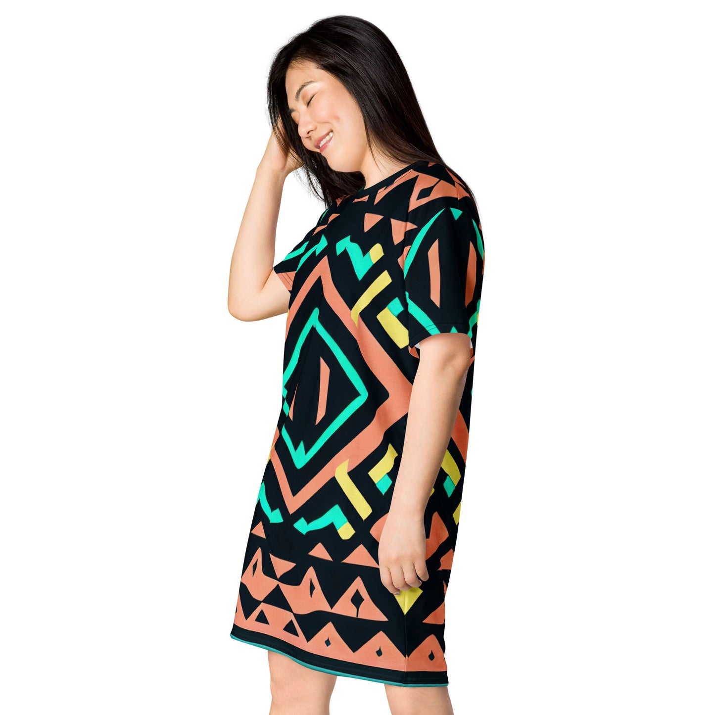 DMV 1840 Boho T-shirt dress