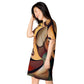 DMV 2016 Abstract Art T-shirt dress