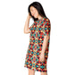 DMV 1436 Vintage Artsy T-shirt dress