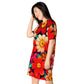 DMV 0324 Floral T-shirt dress