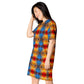 DMV 0341 Avant Garde Artsy T-shirt dress