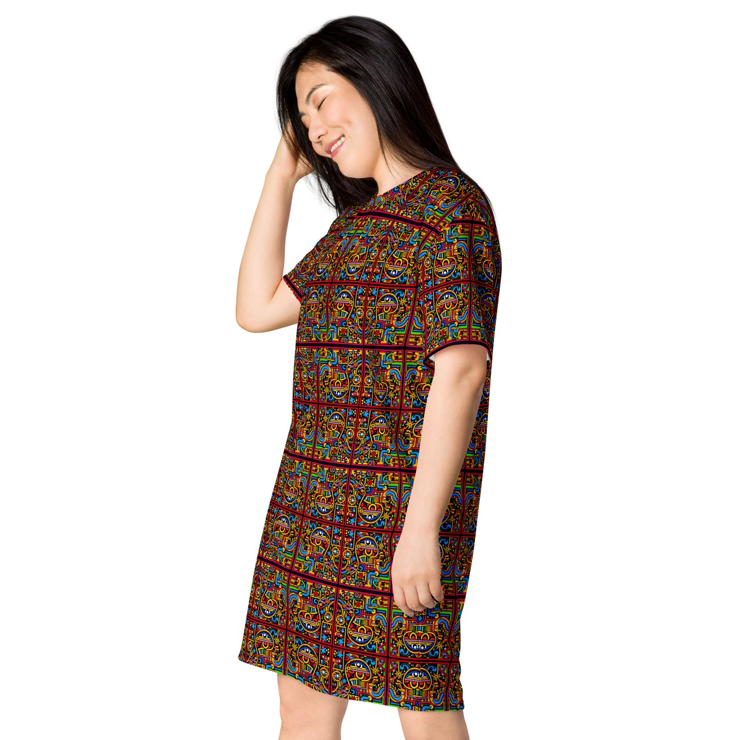 DMV 1770 Psy Artsy T-shirt dress