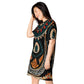 DMV 0596 Boho T-shirt dress