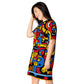 DMV 0714 Psy Art T-shirt dress