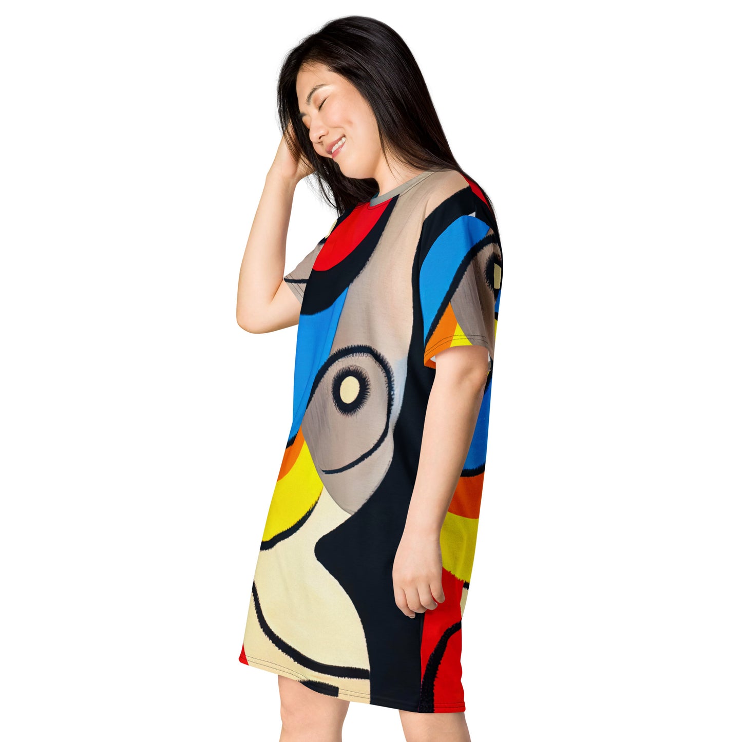 DMV 1100 Retro Art T-shirt dress