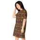 DMV 0796 Psy Artsy T-shirt dress