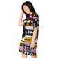 DMV 0542 Boho T-shirt dress