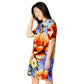 DMV 0694 Floral T-shirt dress