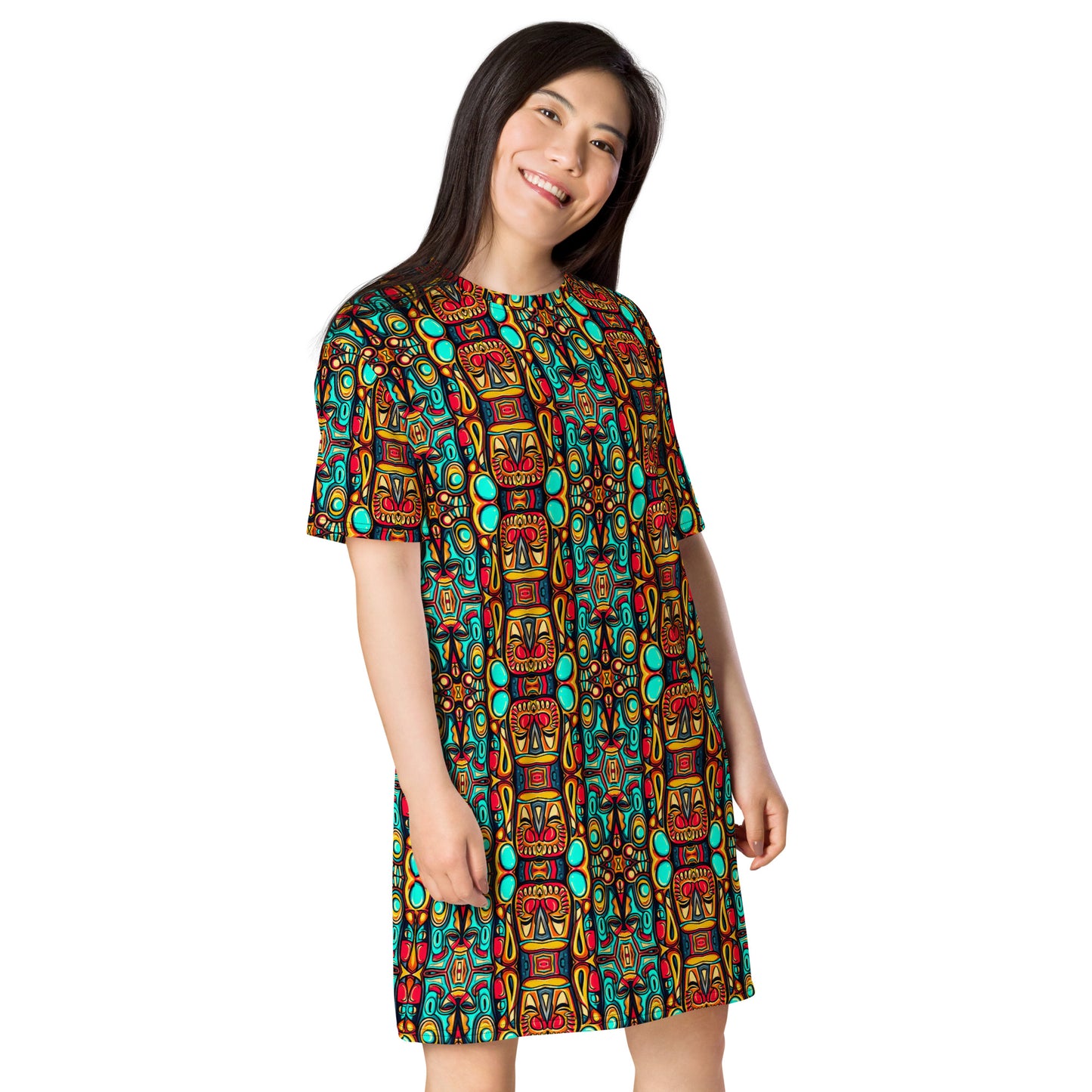 DMV 0074 Psy Artsy T-shirt dress