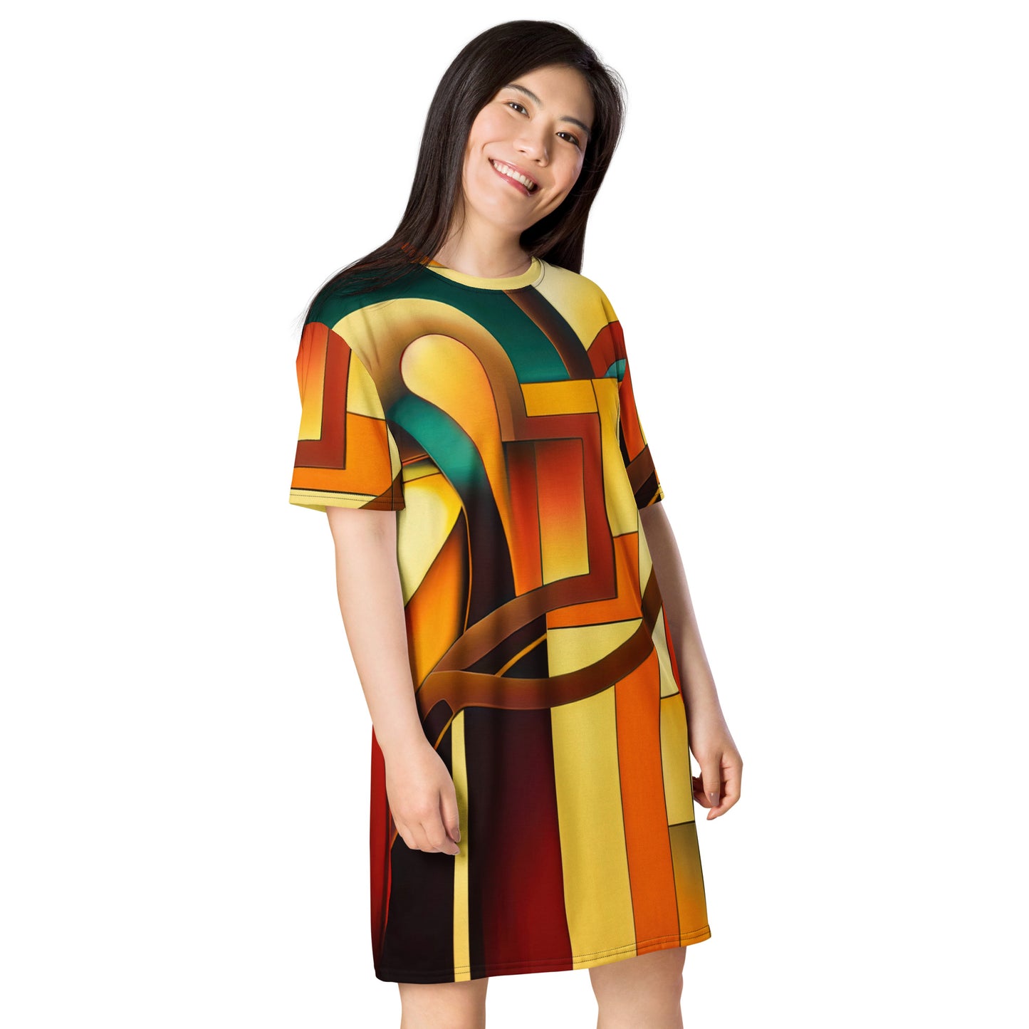 DMV 0048 Retro Art T-shirt dress