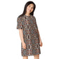 DMV 0274 Chic Boho T-shirt dress