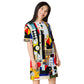 DMV 0124 Retro Art T-shirt dress