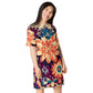 DMV 0253 Floral T-shirt dress