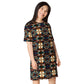 DMV 0127 Conceptual Artsy T-shirt dress