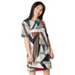 DMV 0264 Abstract Art T-shirt dress