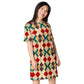 DMV 0129 Classic Boho T-shirt dress