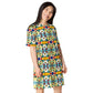 DMV 0102 Vintage Artsy T-shirt dress