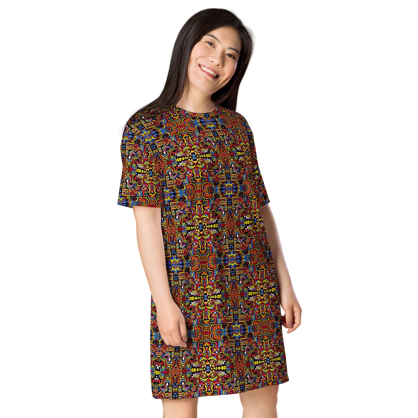 DMV 0108 Psy Artsy T-shirt dress