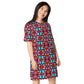 DMV 0094 Vintage Artsy T-shirt dress