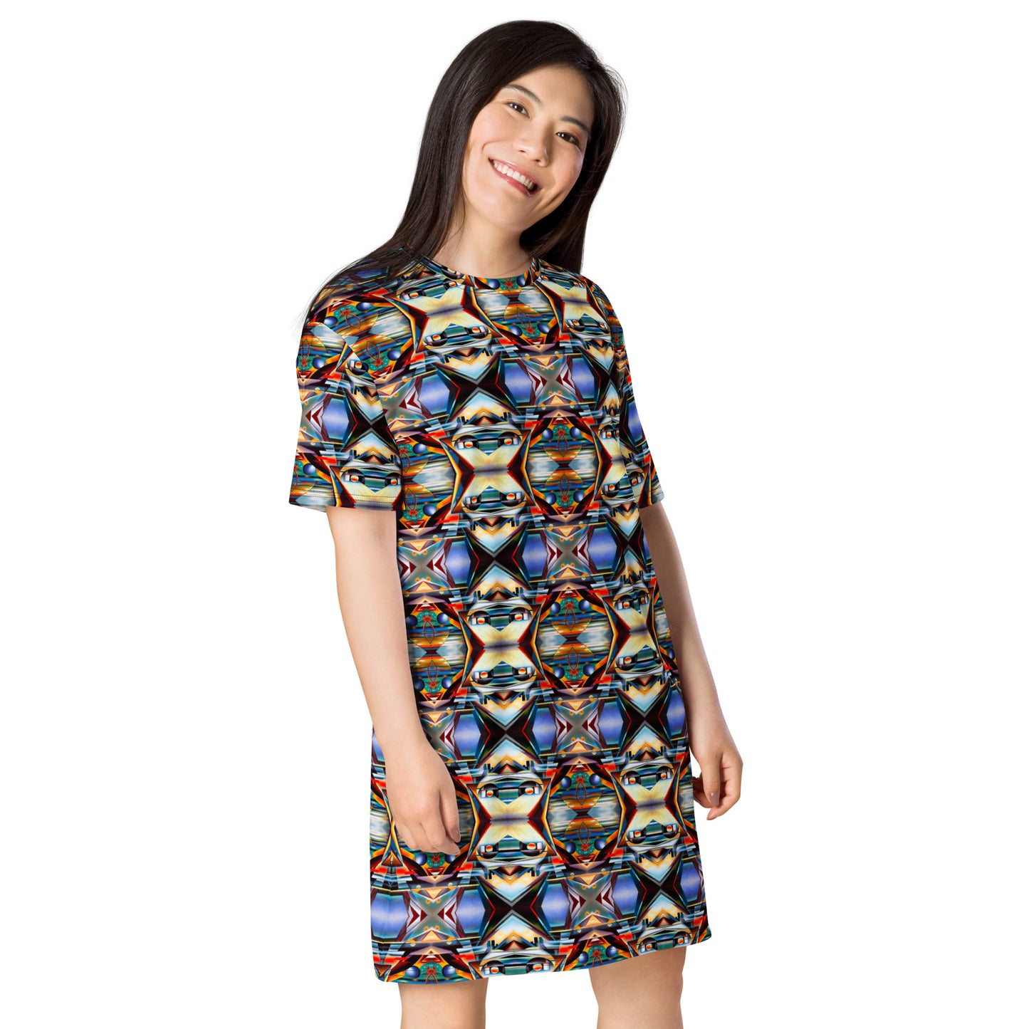 DMV 0221 Conceptual Artsy T-shirt dress