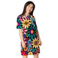 DMV 0265 Floral T-shirt dress