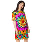 DMV 0250 Floral T-shirt dress