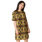 DMV 0407 Chic Boho T-shirt dress