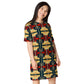 DMV 0186 Geo Boho T-shirt dress