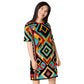 DMV 0155 Boho T-shirt dress