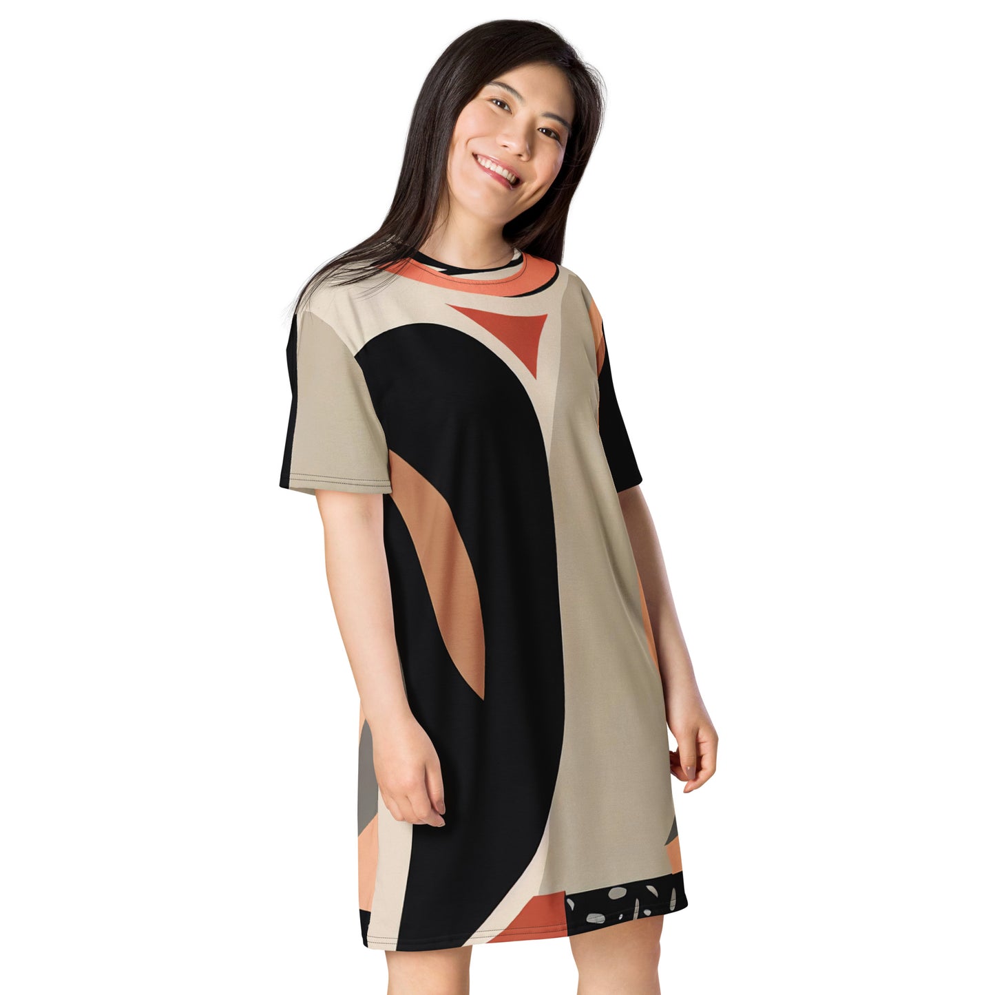 DMV 0278 Boho T-shirt dress