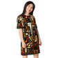 DMV 0505 Retro Art T-shirt dress