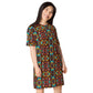 DMV 0426 Psy Artsy T-shirt dress