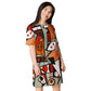 DMV 0522 Retro Art T-shirt dress