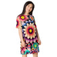 DMV 0515 Floral T-shirt dress