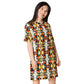 DMV 0517 Chic Boho T-shirt dress