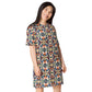 DMV 0771 Geo Boho T-shirt dress