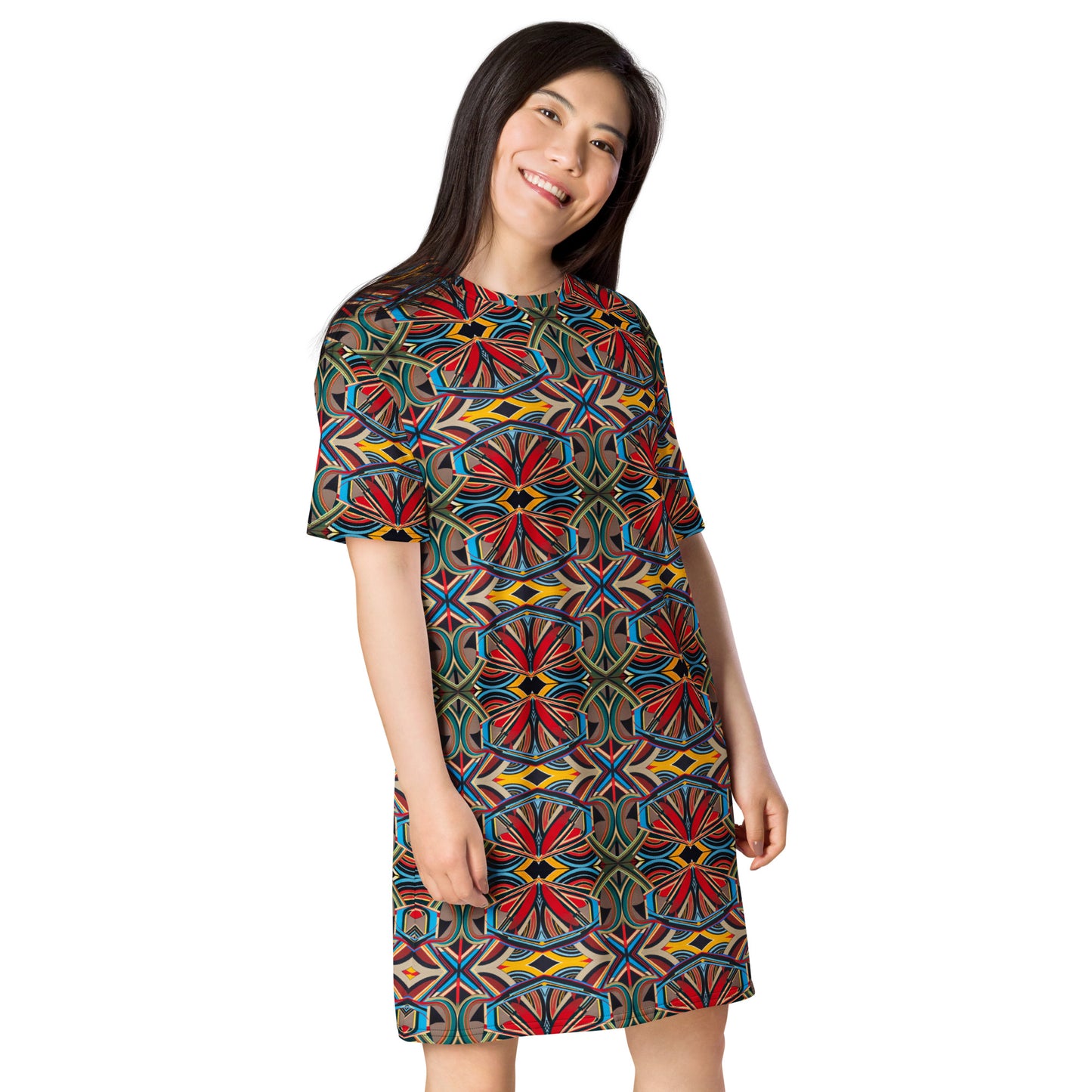 DMV 1995 Conceptual Artsy T-shirt dress