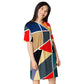 DMV 1876 Abstract Art T-shirt dress