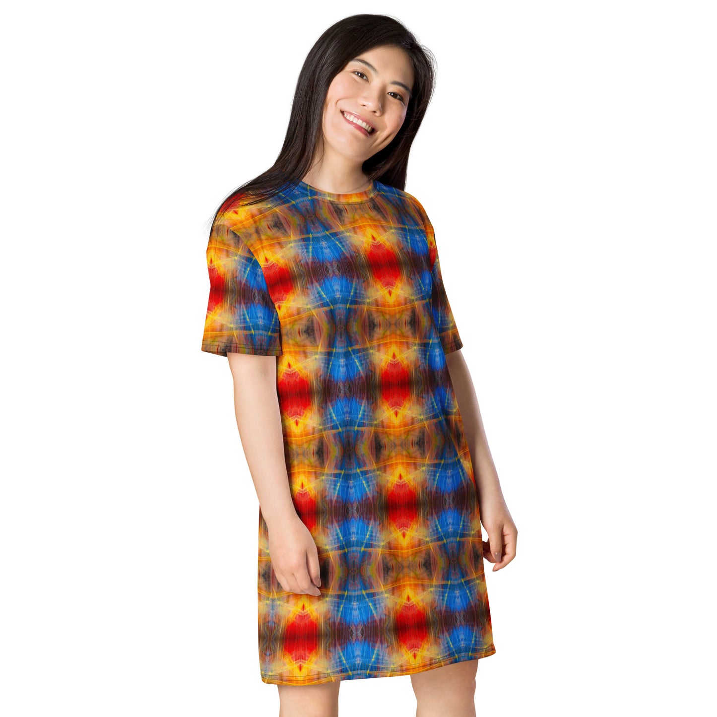 DMV 0341 Avant Garde Artsy T-shirt dress