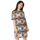 DMV 0889 Geo Boho T-shirt dress