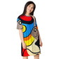 DMV 1100 Retro Art T-shirt dress