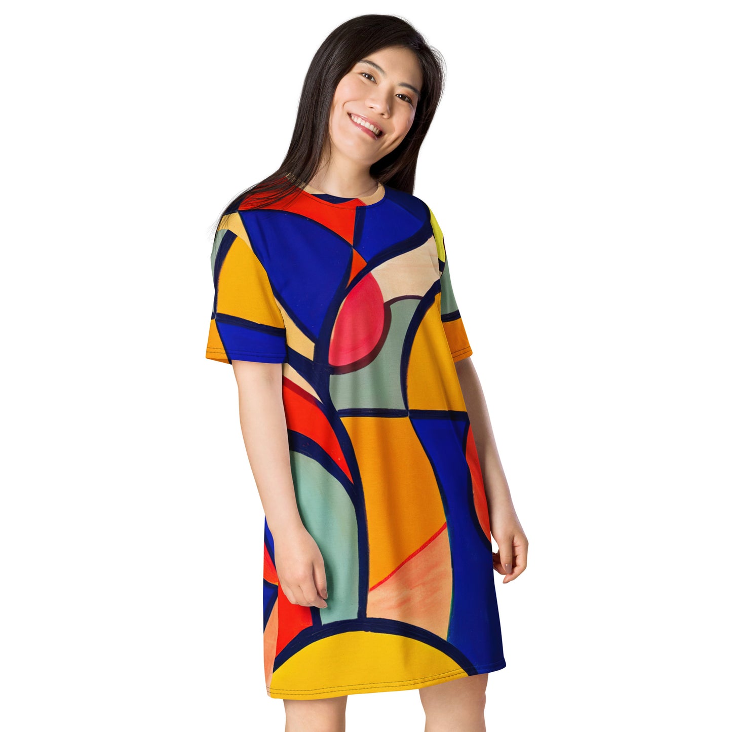 DMV 2010 Abstract Art T-shirt dress