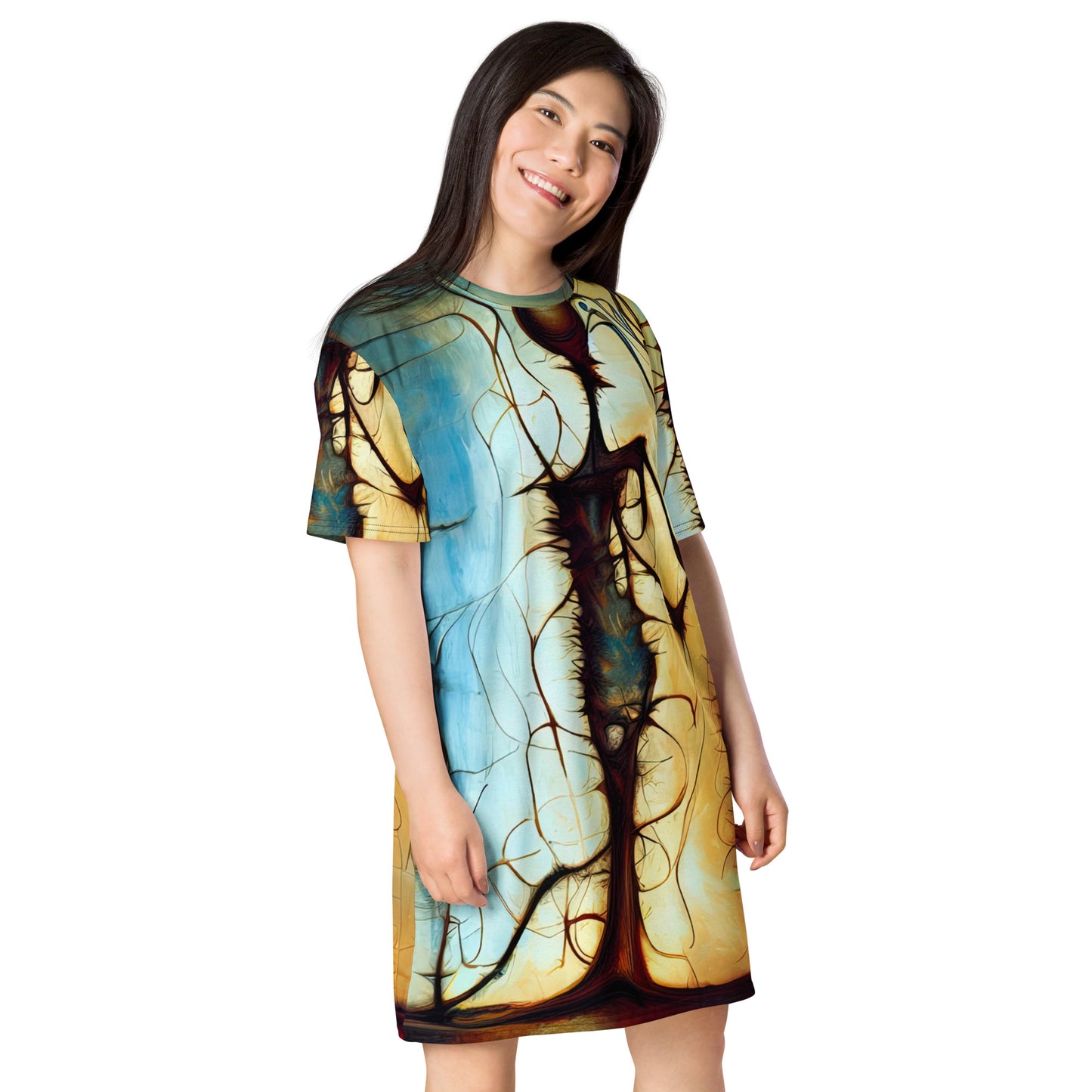 DMV 0650 Retro Art T-shirt dress