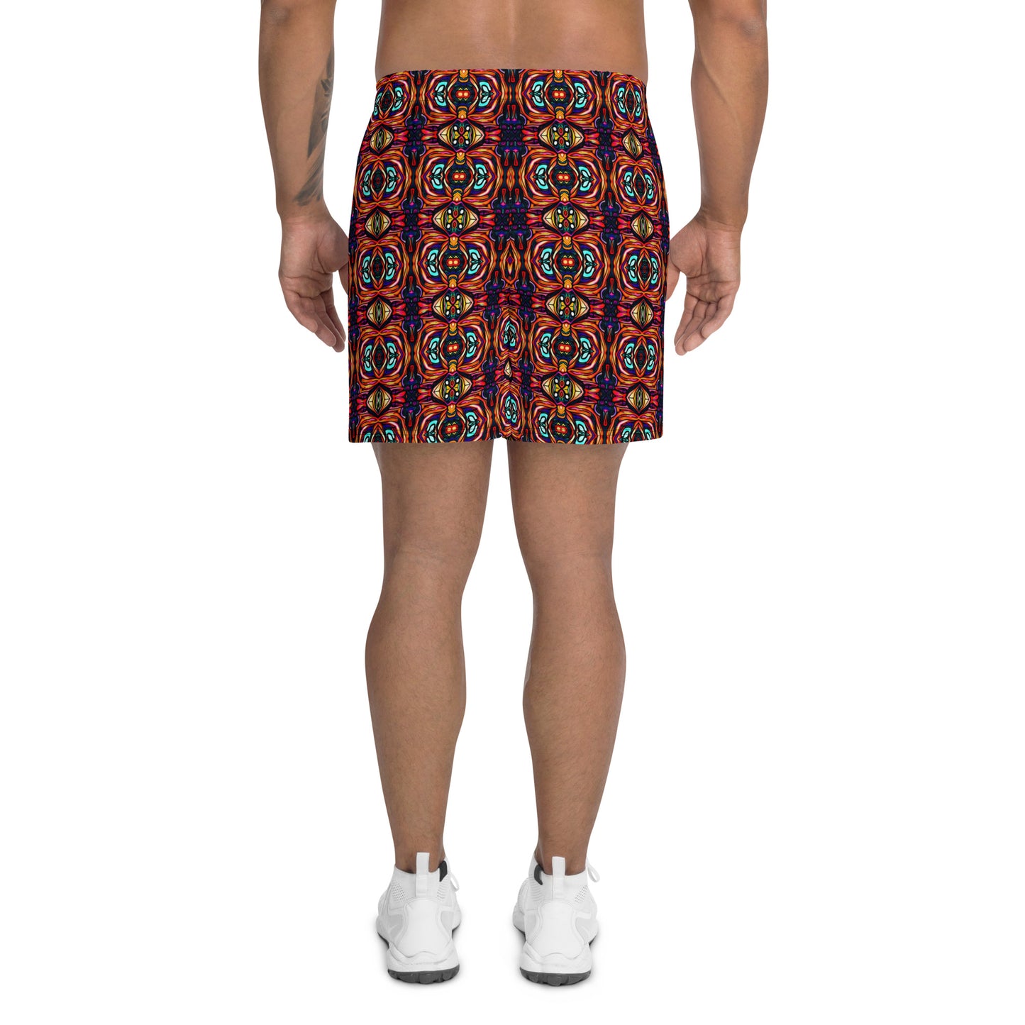 DMV 1432 Psy Artsy All-Over Print Unisex Athletic Long Shorts