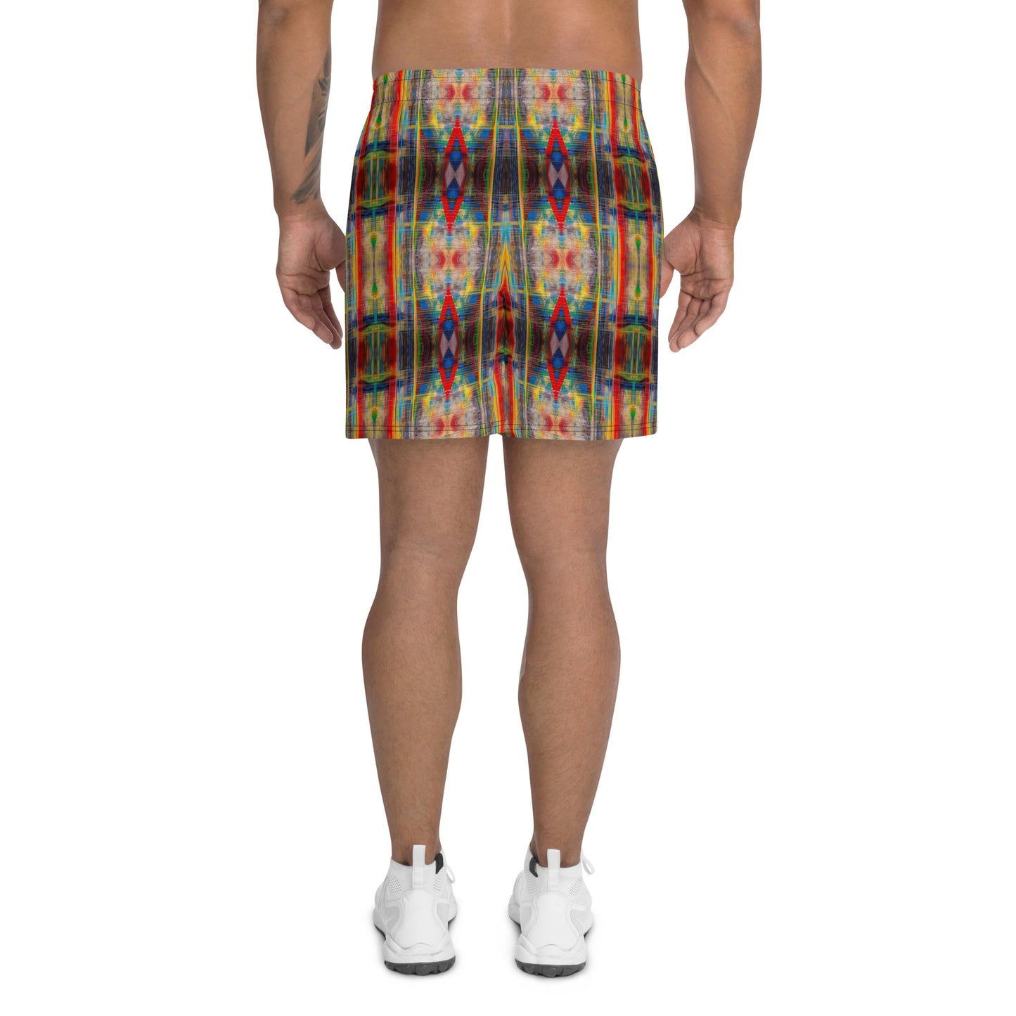 DMV 0825 Avant Garde Artsy All-Over Print Unisex Athletic Long Shorts