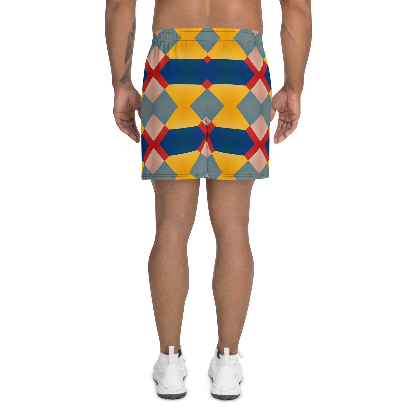 DMV 0295 Classic Boho All-Over Print Unisex Athletic Long Shorts