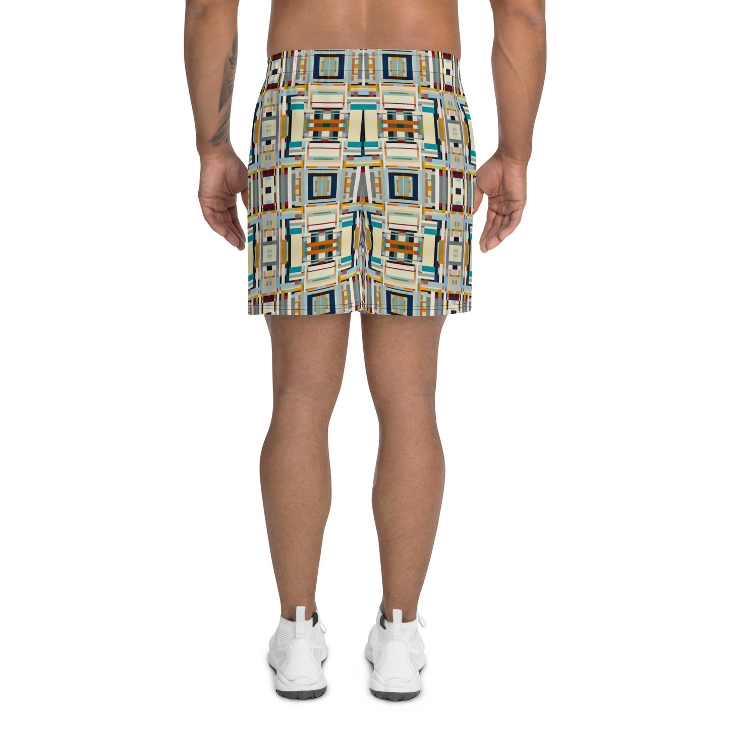 DMV 0751 Geo Boho All-Over Print Unisex Athletic Long Shorts