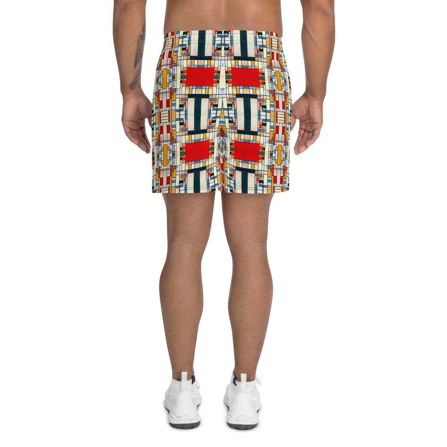 DMV 0304 Geo Boho All-Over Print Unisex Athletic Long Shorts